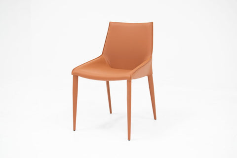Floor Model - Tango Dining Chair-Orange/Brown