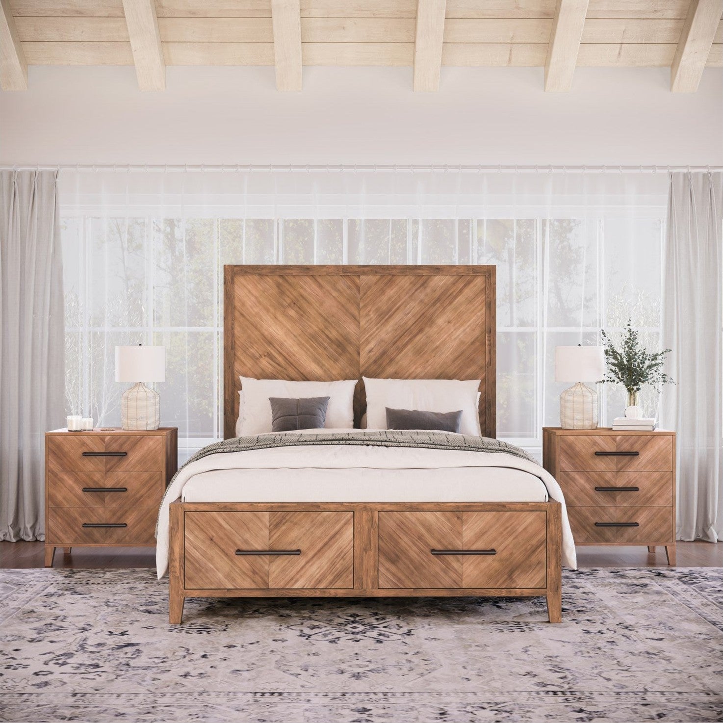 Eloquence Storage Bed - Queen