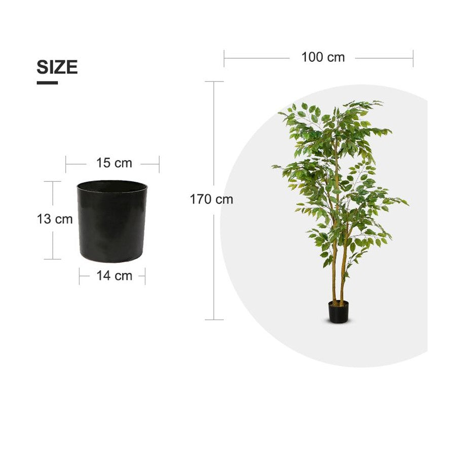 Ficus Tree Faux Plant 170cm/ 67"