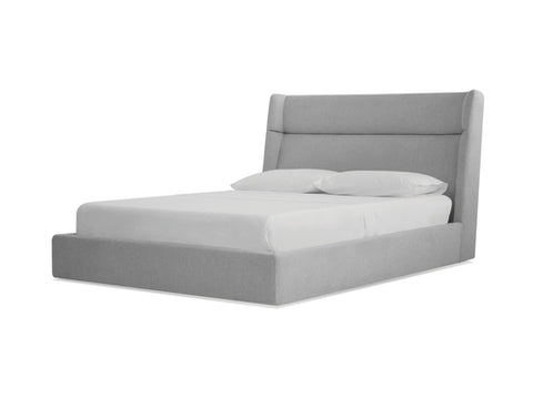 COVE STORAGE BED HEATHER GREY CHENILLE