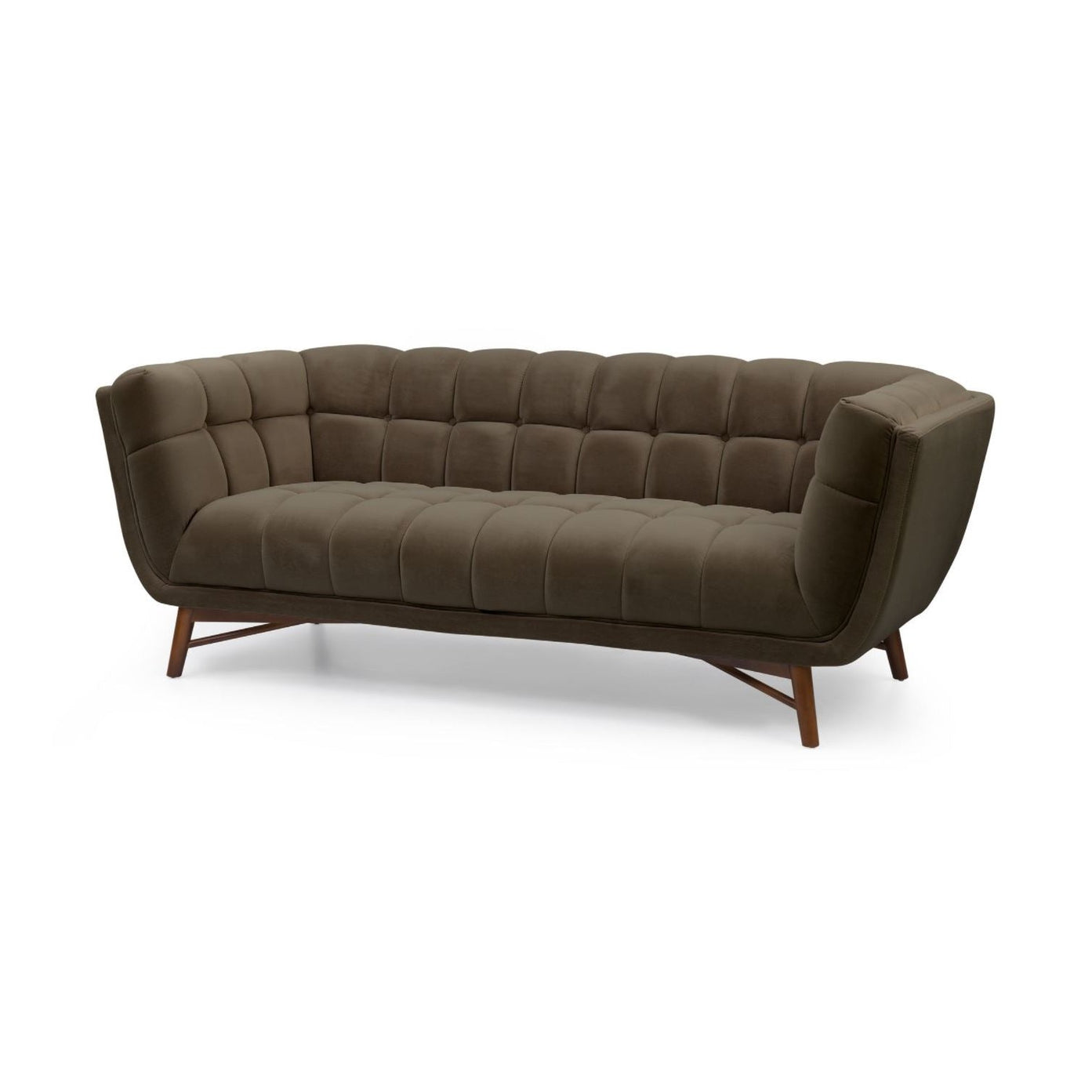 Kitsilano Sofa - Velvet Dark Grey #51