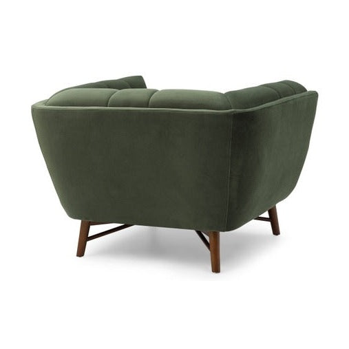 Kitsilano Accent Chair - Velvet Forest Green