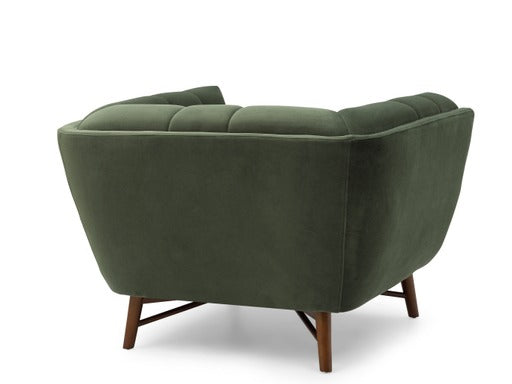 Kitsilano Accent Chair - Velvet Forest Green