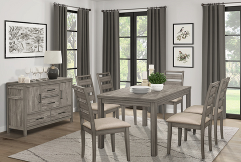 Bainbridge Dining Side Chairs - Grey (Set of 2)
