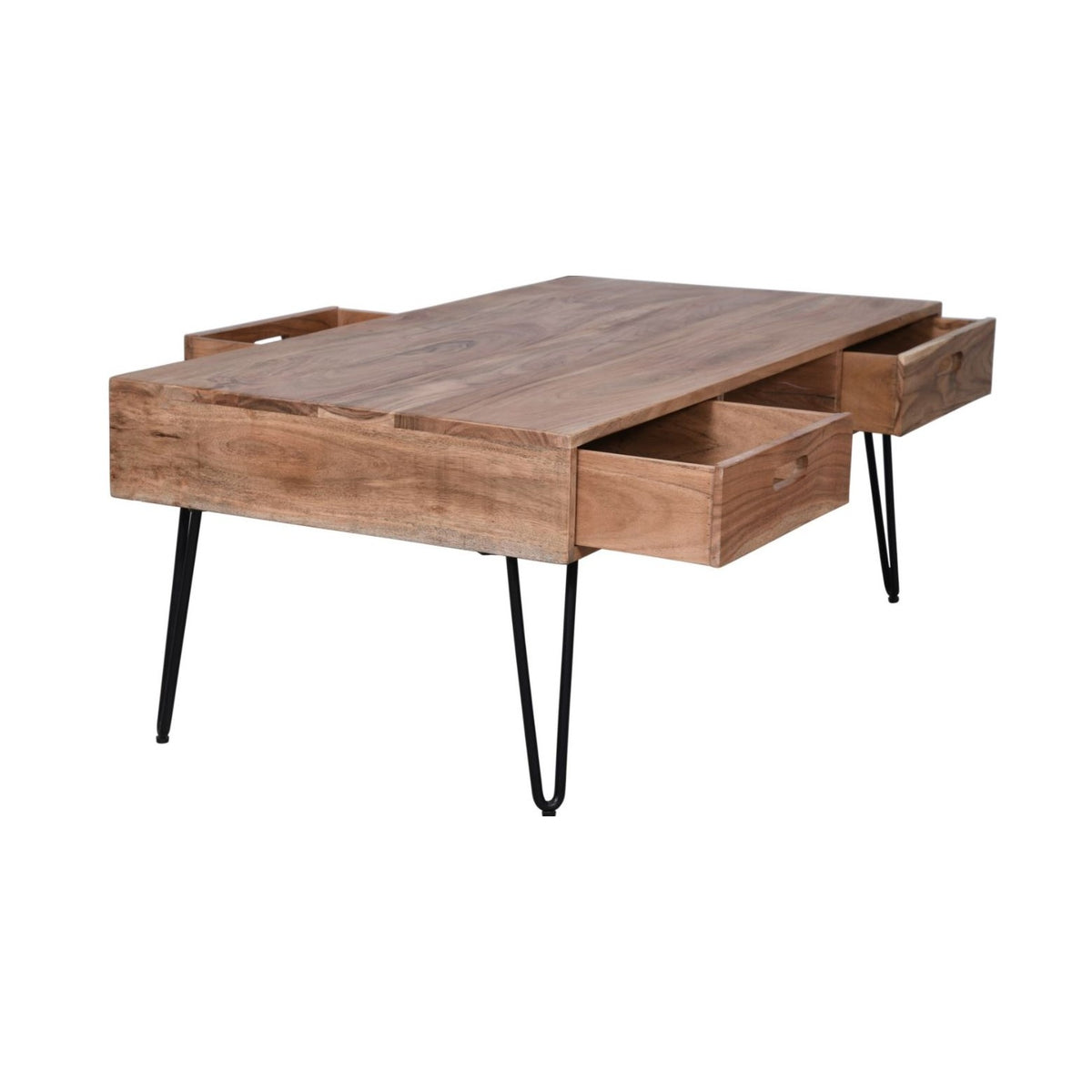 FLOOR MODEL Rollins 3 Drawer Coffee Table