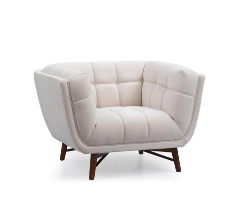 Kitsilano Accent Chair - Oatmeal Fabric