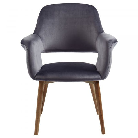Miranda Accent/Dining Chair in Grey
