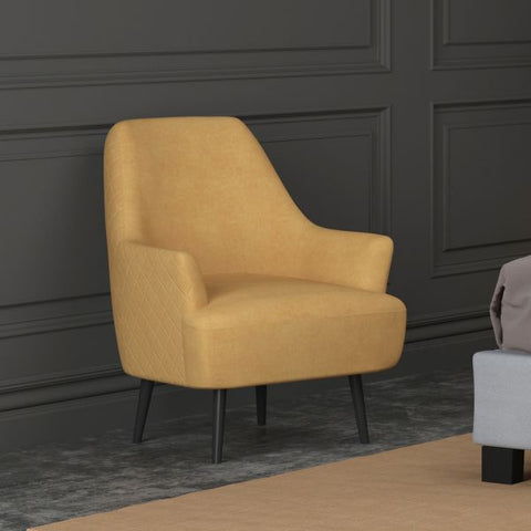 Nomi Accent Chair in Mustard
