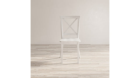 Eastern Tides X Back Dining Chair - White
