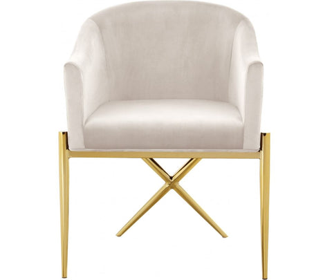 Ainsley Velvet Dining Chair Gold