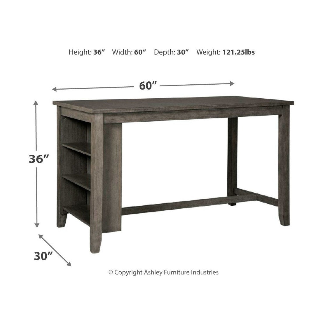 Caitbrook Counter Height Dining Table