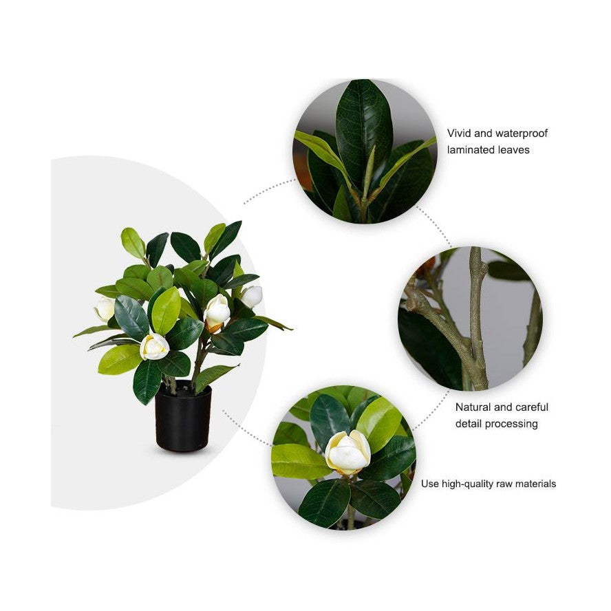 Magnolia Tree Faux Plant 40cm/ 15.7"