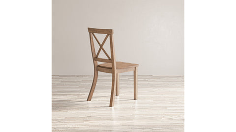 Eastern Tides X Back Dining Chair - Bisque
