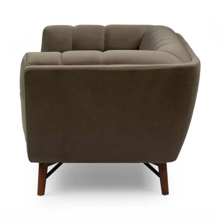 Kitsilano Loveseat - Velvet Dark Grey #51