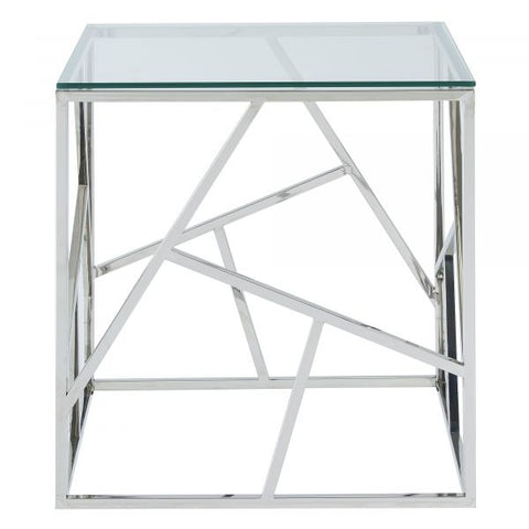 Juniper Accent Table in Silver