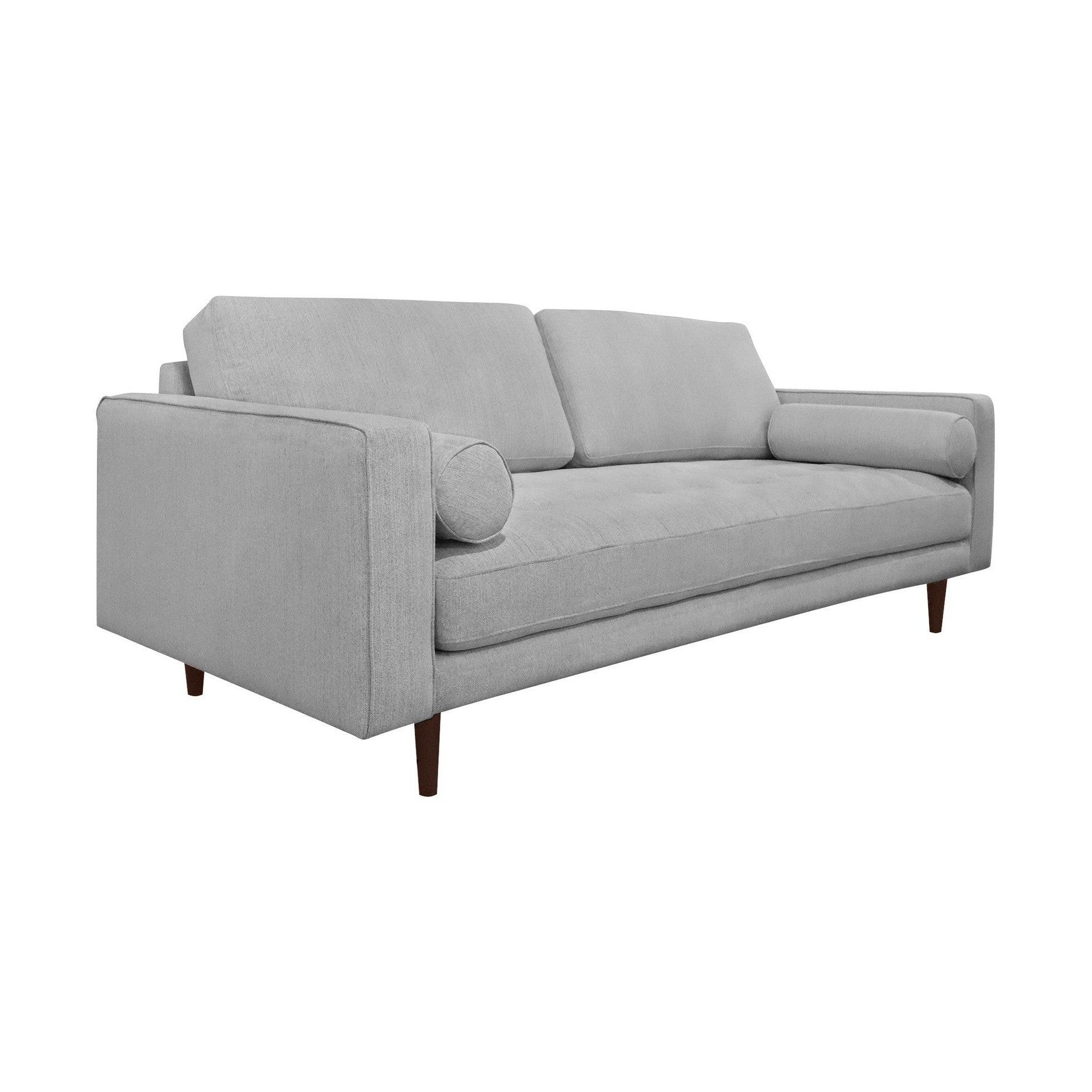 Robbie Fabric Loveseat - Oatmeal