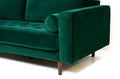 green velvet sofa canada