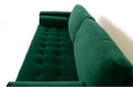 green velvet couch canada
