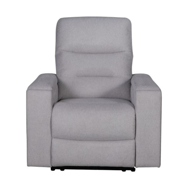 Roche Power Recliner Chair - Light Grey