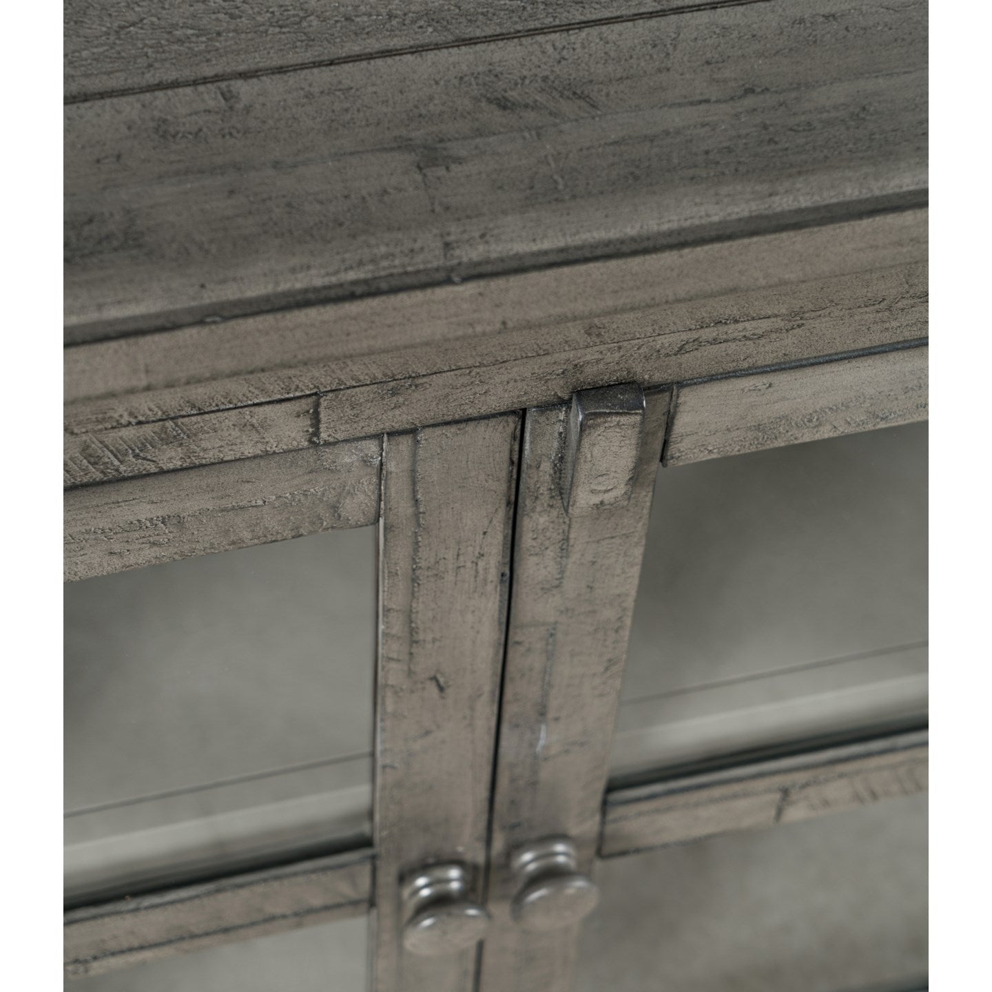 Rustic 2 Door High Cabinet 32" - Stone
