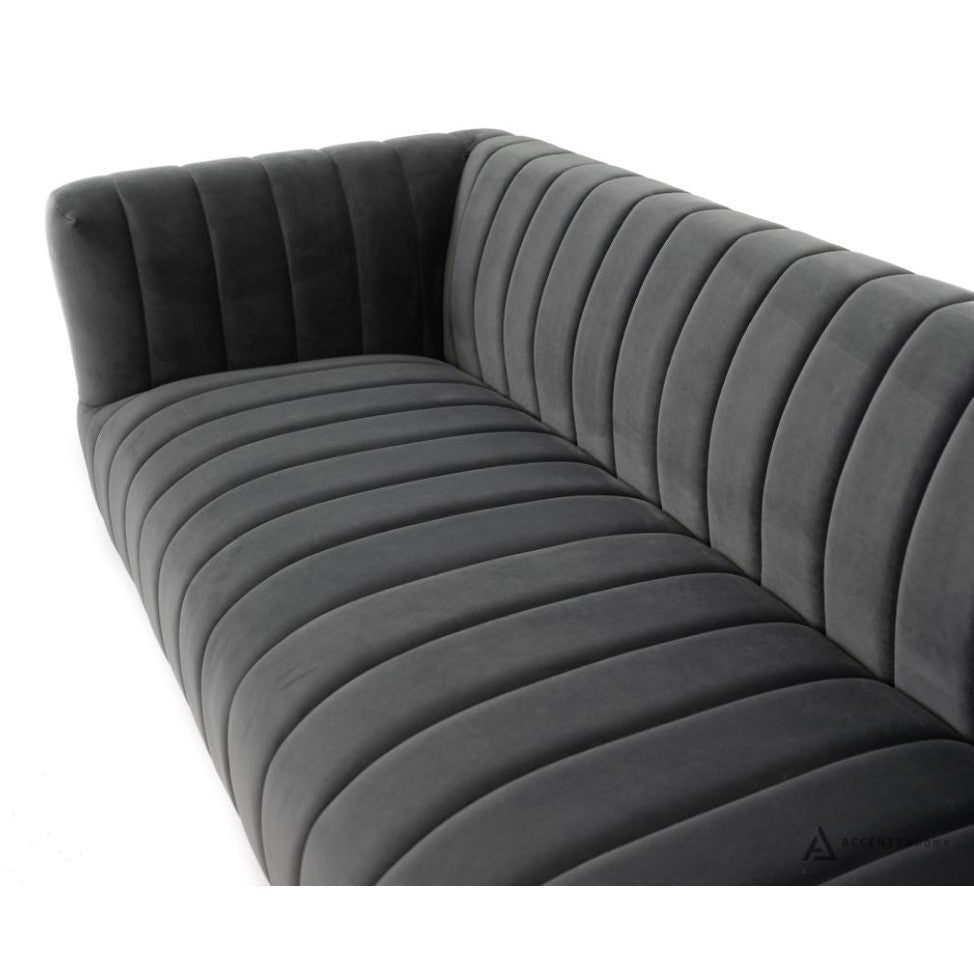 Dolce Apartment Sofa - Velvet Grey