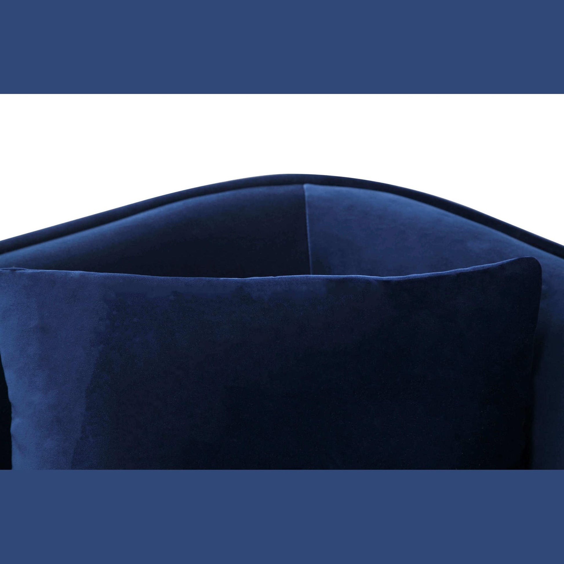 Maja Velvet Sectional - Royal Blue (5350002753689)