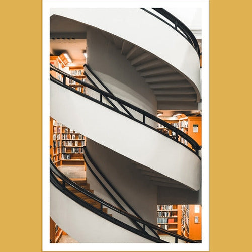 Tribeca Set of 5 Alloy Matt - Golden Frame Wall Art