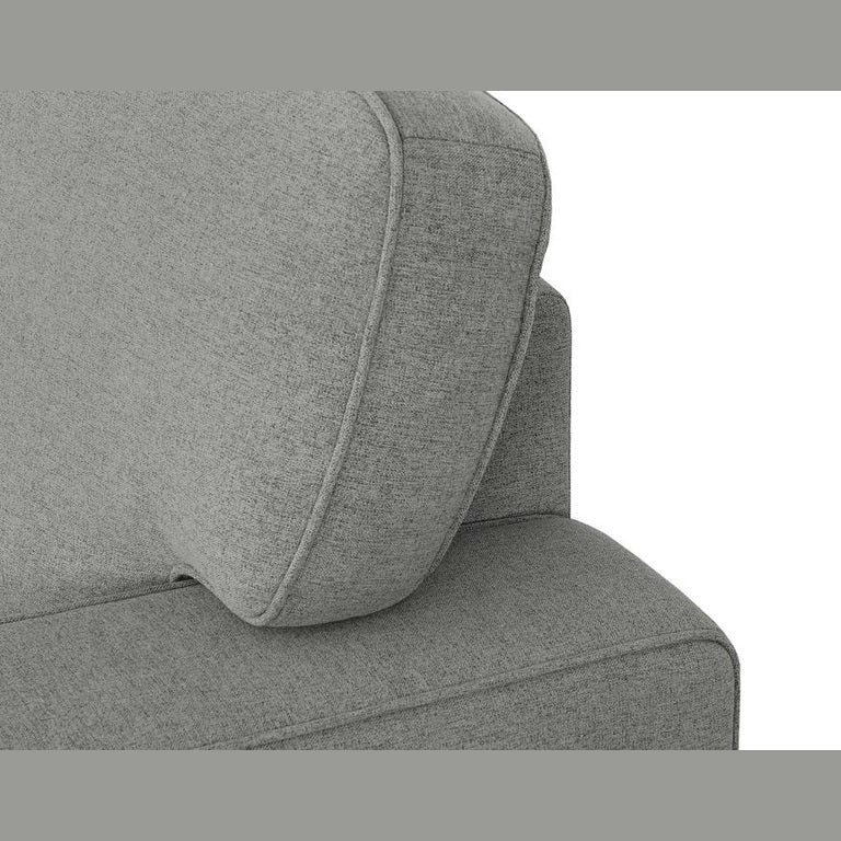 Morandi Sleeper Sectional RHF Chaise Storage - Dark Grey