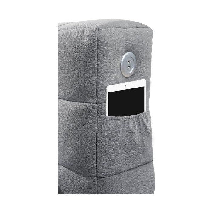 Mc Call - Platform Bed - Grey