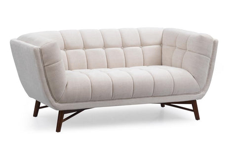 Kitsilano Loveseat - Oatmeal Fabric