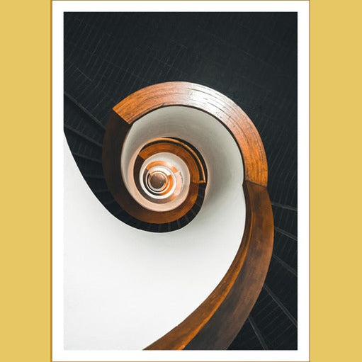 Tribeca Set of 5 Alloy Matt - Golden Frame Wall Art