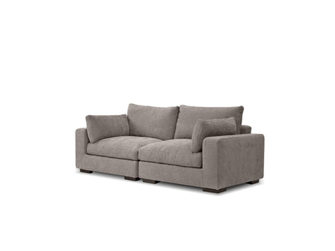 ONZA FABRIC MODULAR SECTIONAL OYSTER