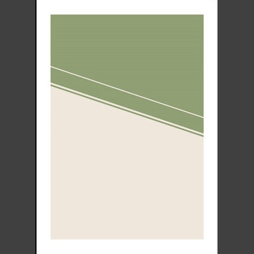 Bellisa II Set of 5 Alloy Matt - Black Frame Wall Art