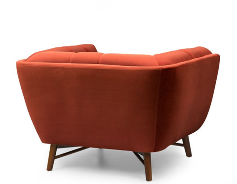 Kitsilano Accent Chair - Velvet Rust #66
