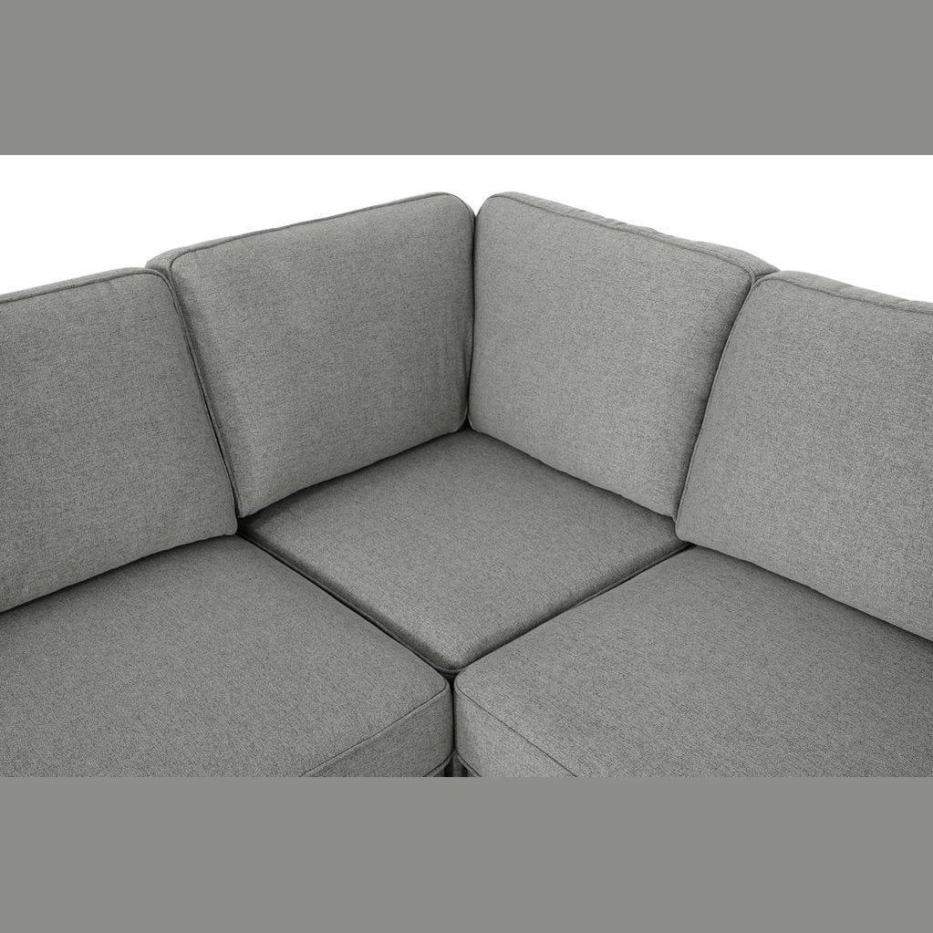 Morandi Sleeper Sectional RHF Chaise Storage - Dark Grey