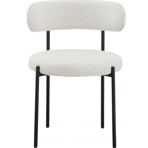 Ronda Dining Chair Boucle Fabric