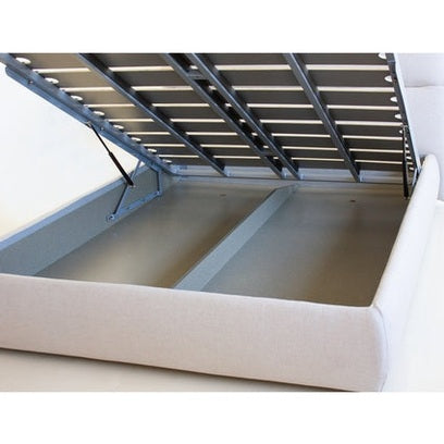 LUNAR Lift -Up Storage BED GREIGE
