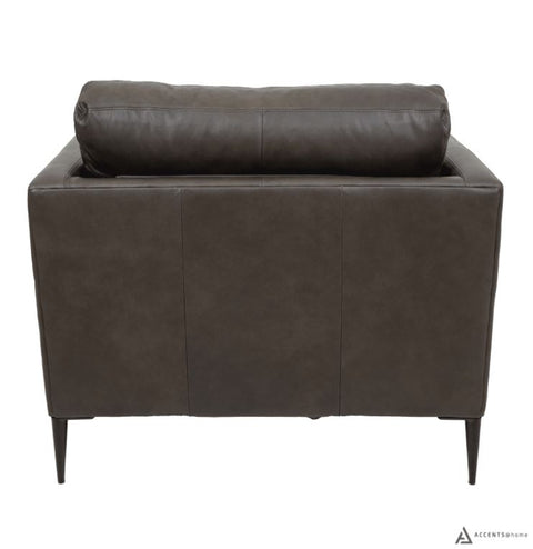 Vista Leather Chair - Montana Charcoal