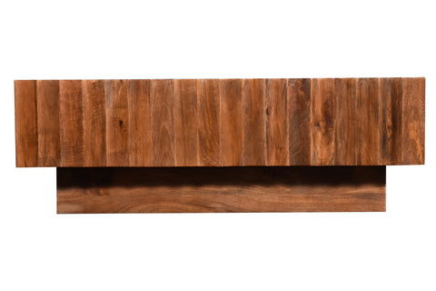 Talia Marble & Acacia Solid Wood Coffee Table