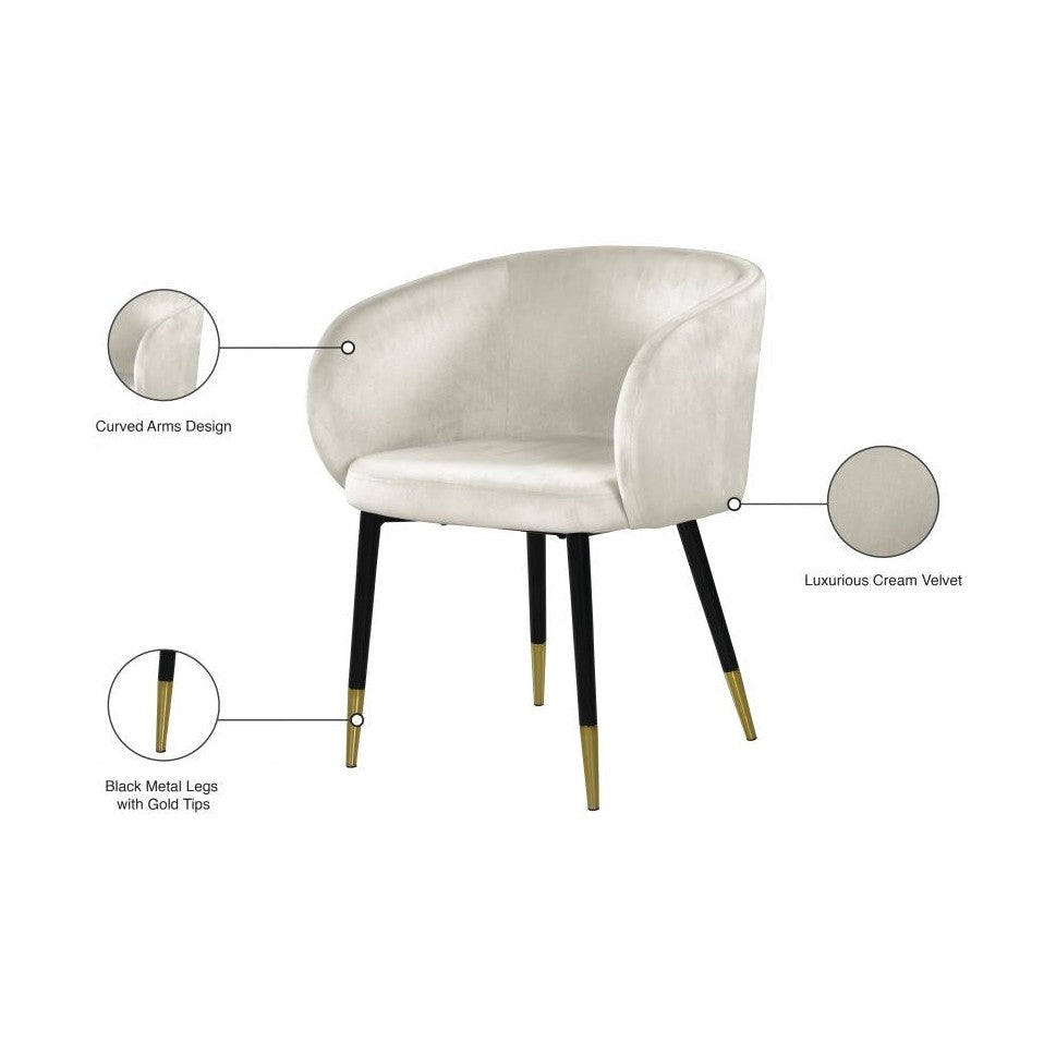 Cardinal Velvet Dining Chair