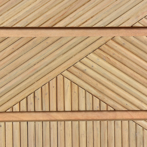 BAMBOO SIX DRAWER CHEST