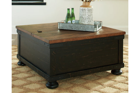 Valebeck Coffee Table with Lift Top