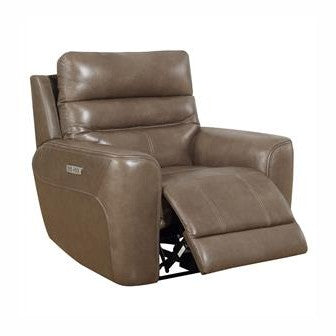 Marcella Genuine Leather Power Recliner Chair
