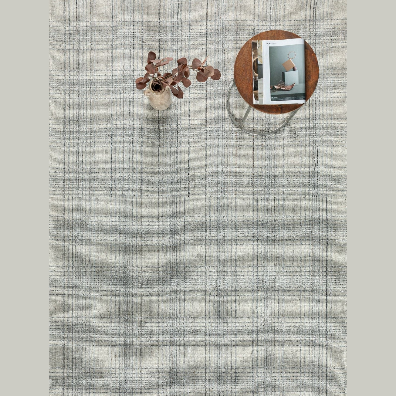 BENSON HAND WOVEN RUG OATMEAL