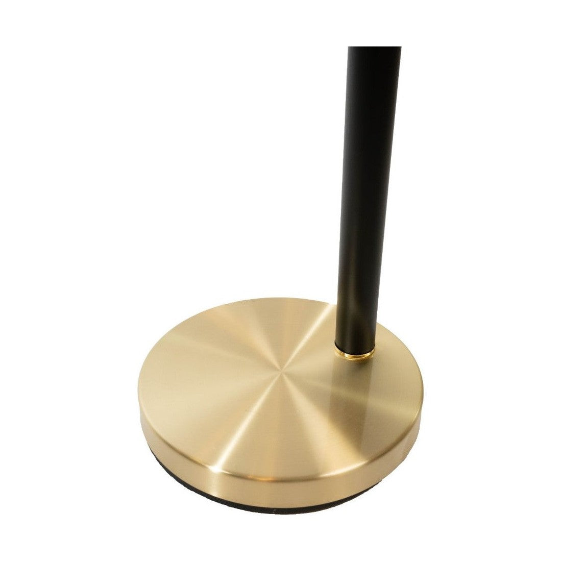 Luke Black Antique Brass 3-Arm Arc Lamp