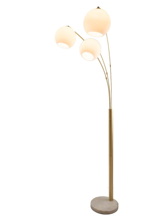 Vintage Brass Floor Lamp | Assorted Finishes