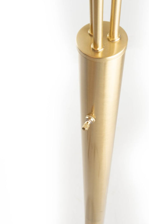 Dante 3 Arm Antique Brass Floor Lamp – Accents@Home
