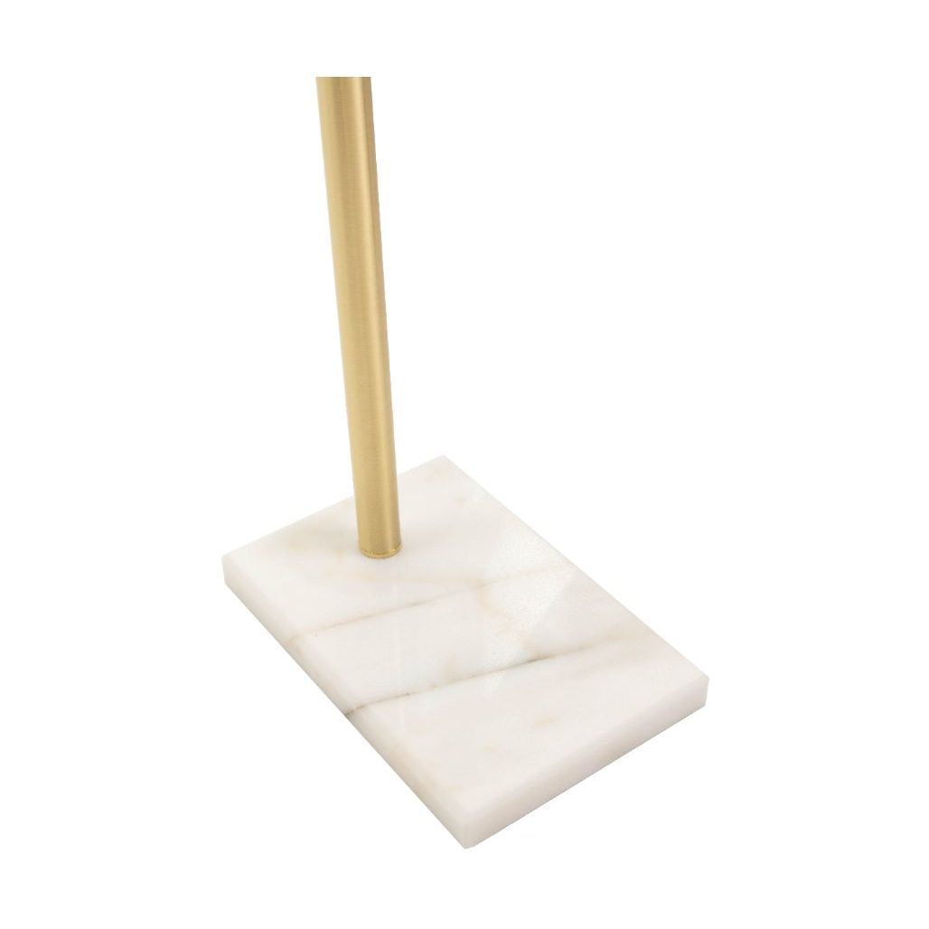 Sphere Antique Brass Floor Lamp