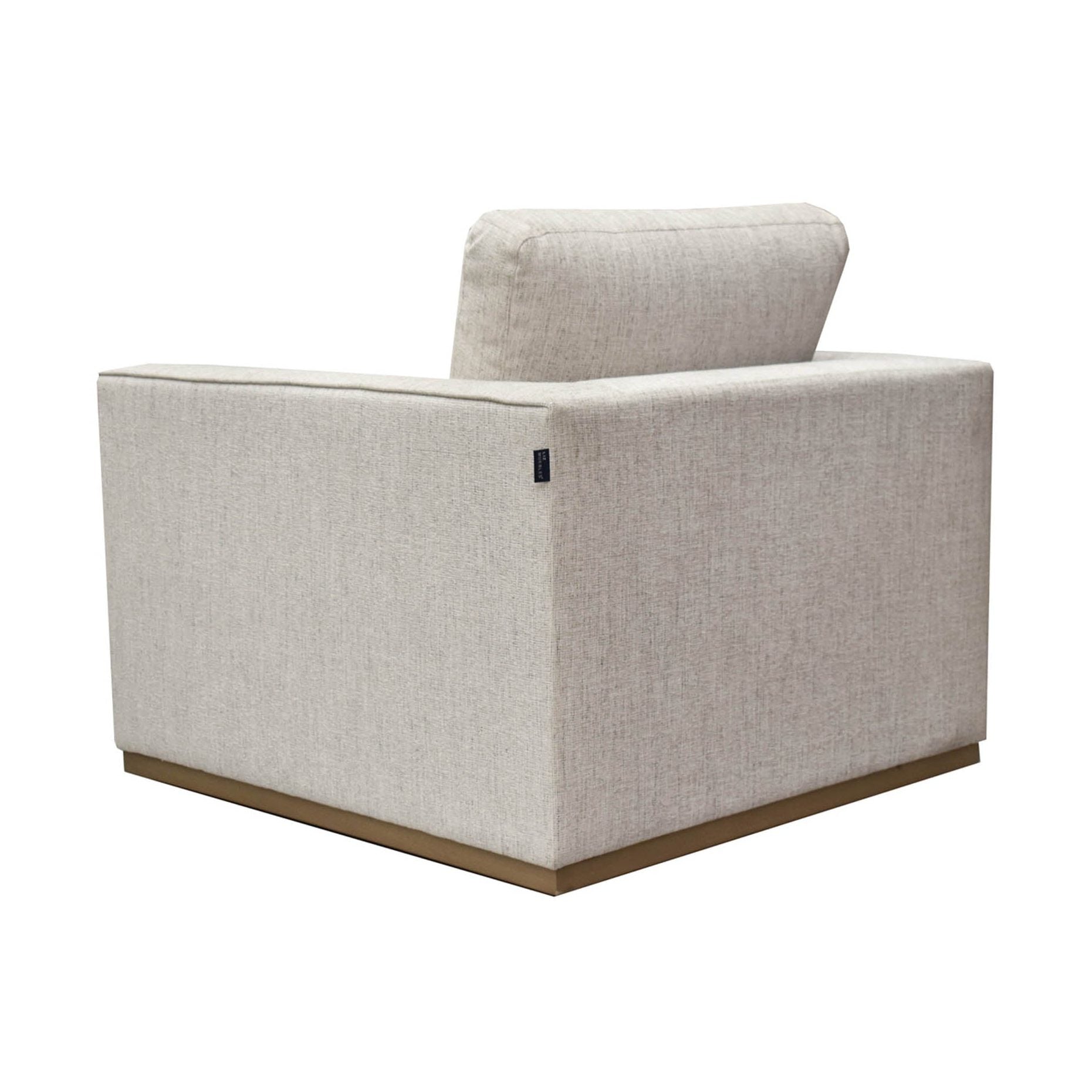 Anderson Club Chair - Woven Linen