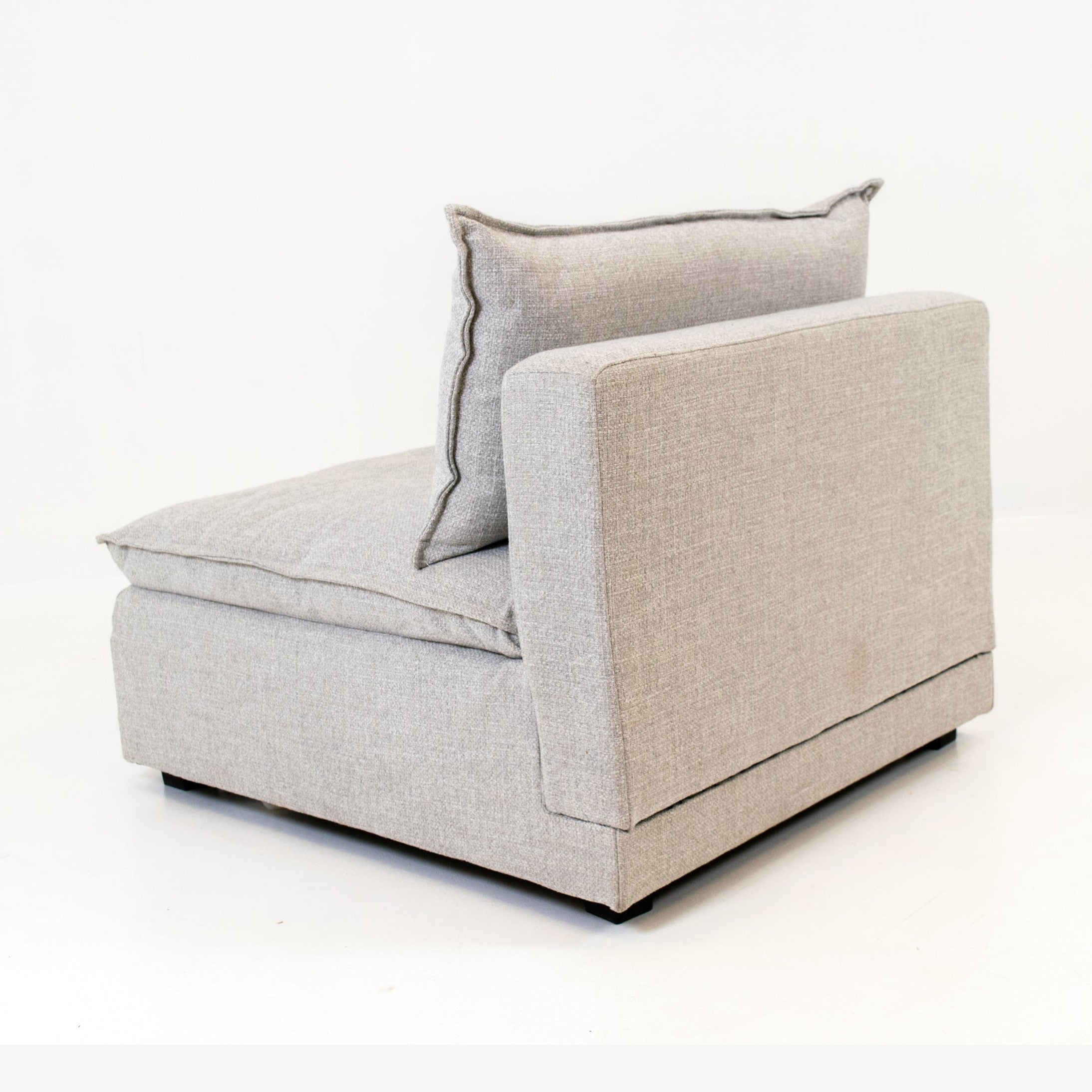 Marliss Armless Chair - Vinci Ice